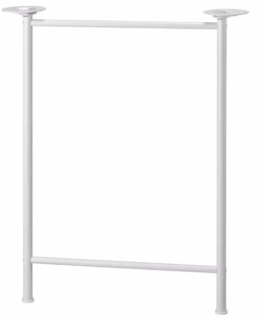 Masa de birou Ikea Lagkapten/Spand 2 rafturi 140x60 (Alb)