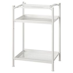 Masa de birou Ikea Lagkapten/Spand cu rafturi 200x60 (Alb) Thumb