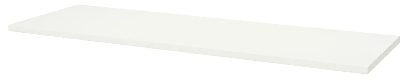 Masa de birou Ikea Lagkapten/Spand cu rafturi 200x60 (Alb)