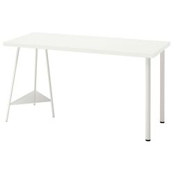 Письменный стол Ikea Lagkapten/Tillslag 140x60 (Белый)