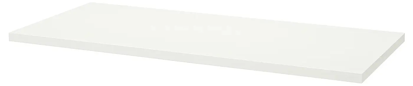 Masa de birou Ikea Lagkapten/Tillslag 140x60 (Alb/Verde)