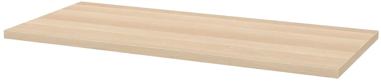 Masa de birou Ikea Lagkapten/Tillslag 140x60 (Aspect Stejar Antichizat/Verde)