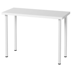 Masa de birou Ikea Linnmon/Adils 100x45 (Alb) Thumb
