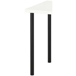 Masa de birou Ikea Linnmon/Adils 100x60 (Alb/Negru) Thumb