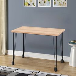 Masa pentru birou Ikea Linnmon/Krille 100x60 (Aspect Stejar Antichizat/Negru)