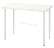 Письменный стол Ikea Linnmon/Olov 100x60 (Белый)