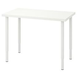 Masa de birou Ikea Linnmon/Olov 100x60 Alb)
