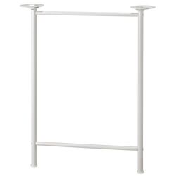 Masa de birou Ikea Linnmon/Spand 100x60 (Aspect Stejar Antichizat/Alb) Thumb
