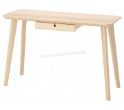 Masa de birou Ikea Lisabo 118x45 (Furnir frasin)