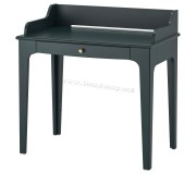 Masa de birou Ikea Lommarp 90x54 cm (Albastru inchis-verde)