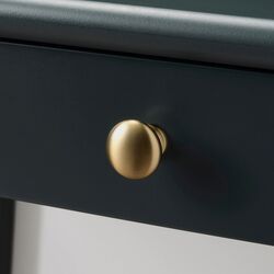 Masa de birou Ikea Lommarp 90x54 cm (Albastru inchis-verde) Thumb