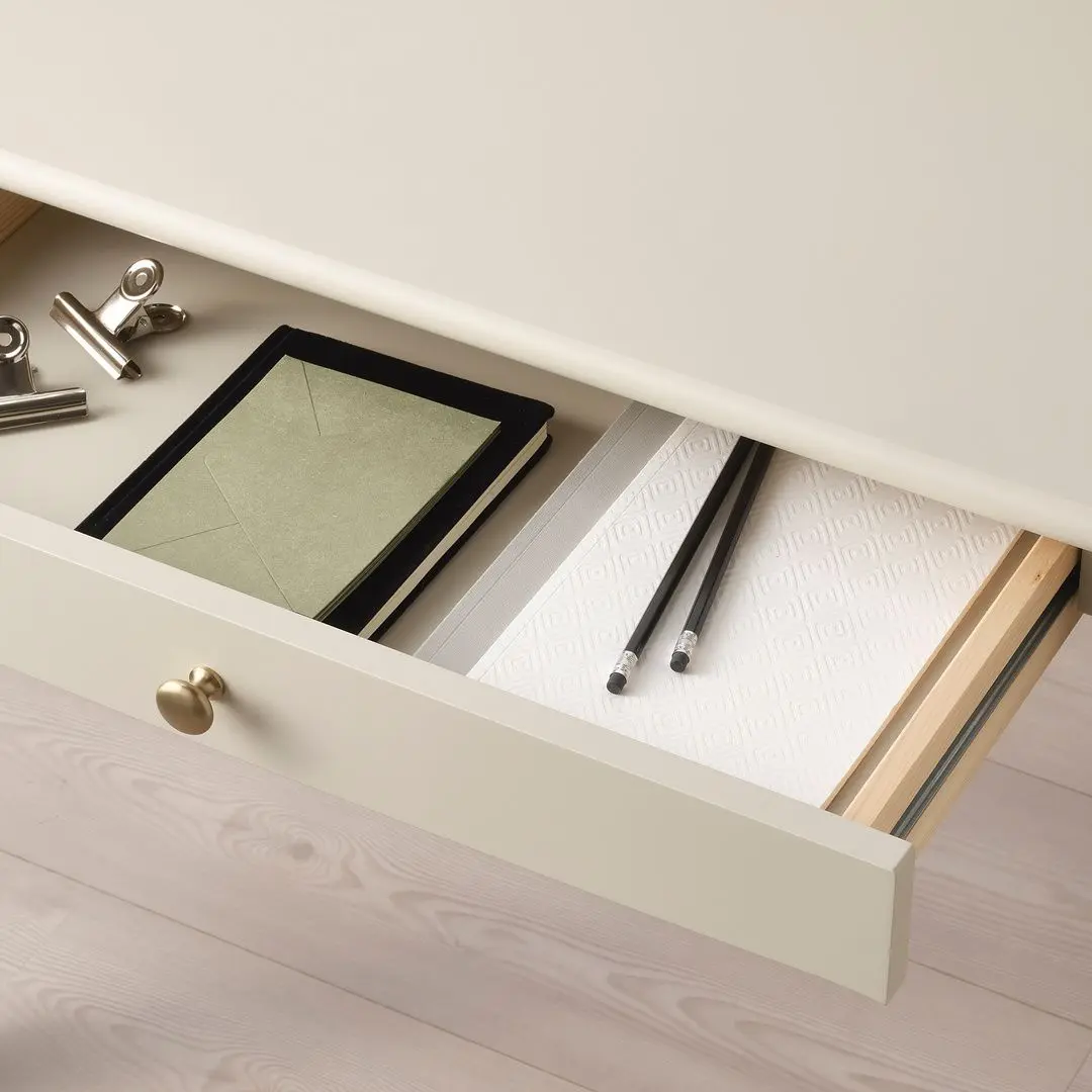 Masa de birou Ikea Lommarp 90x54 (Bej Deschis)