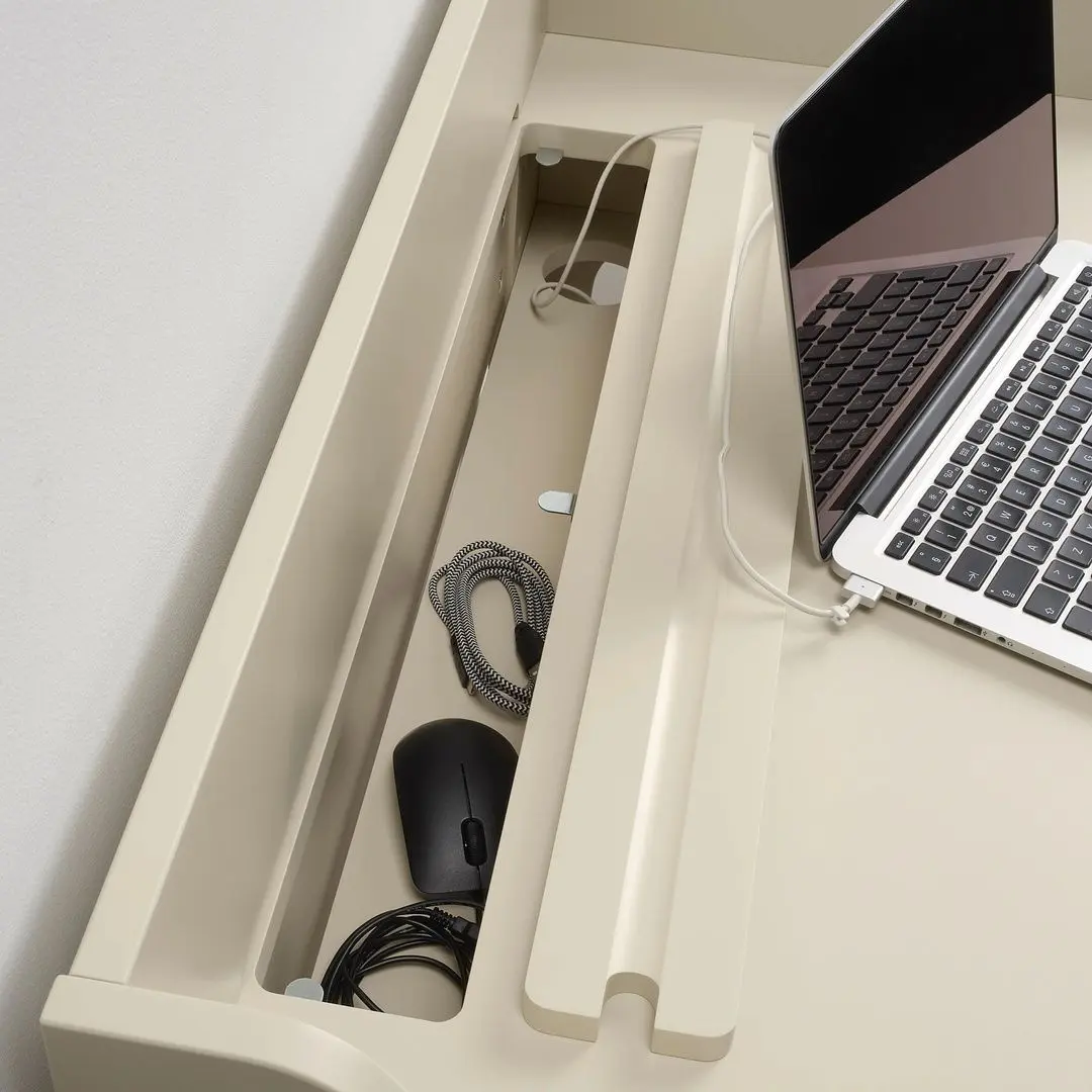 Masa de birou Ikea Lommarp 90x54 (Bej Deschis)