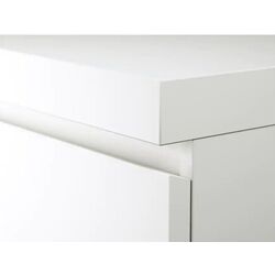 Masa de birou Ikea Malm 140x65 (Alb) Thumb