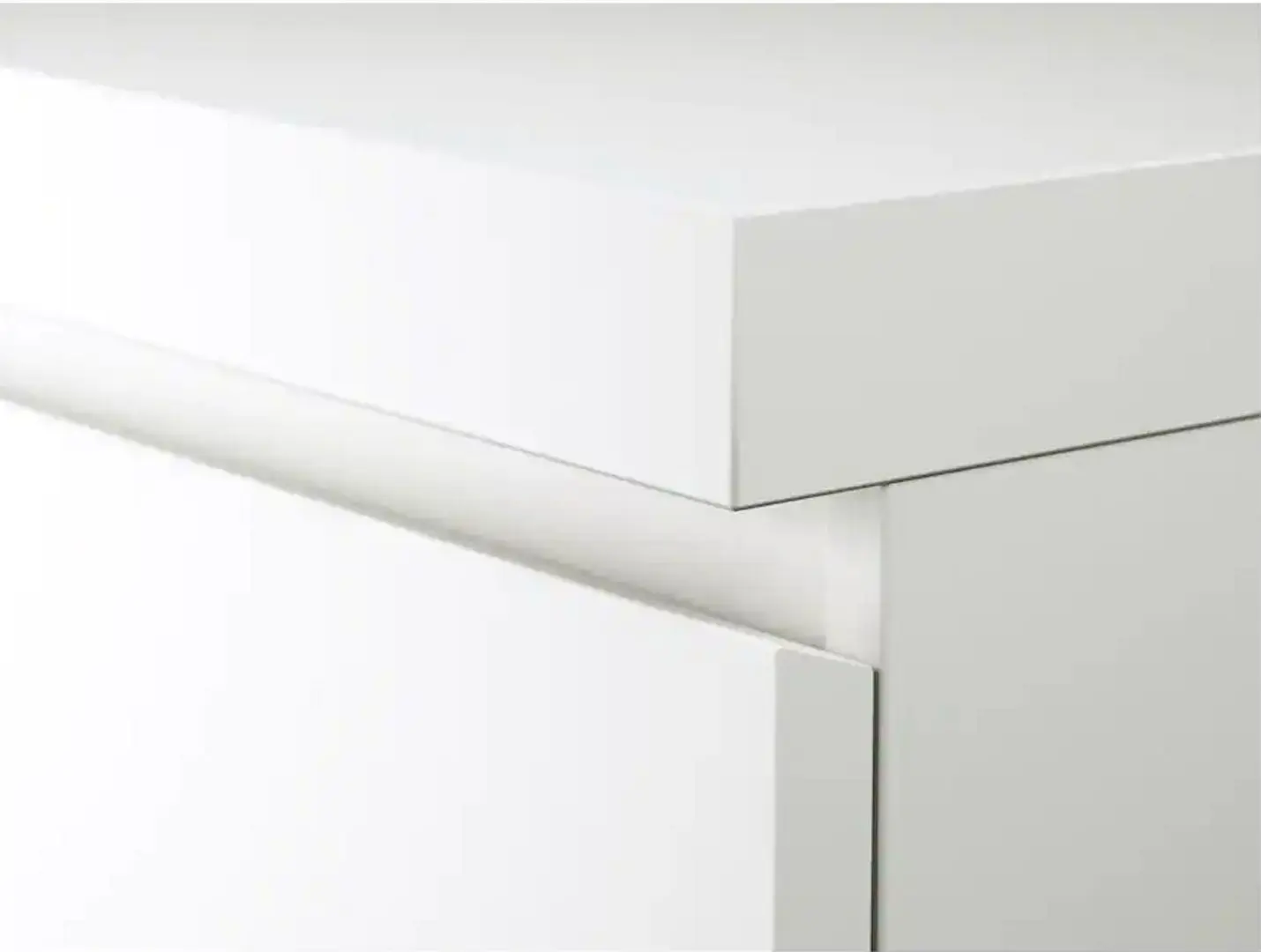 Masa de birou Ikea Malm 140x65 (Alb)