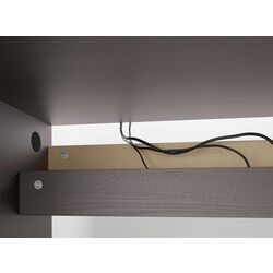 Masa de birou Ikea Malm 140x65 cm (Negru-maro) Thumb