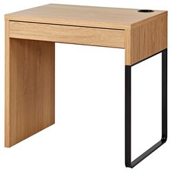 Masa de birou Ikea Micke 73x50 (Stejar)