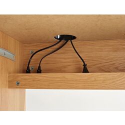 Письменный стол Ikea Micke с дополнительным модулем 105x50 (Имитация Дуба) Thumb