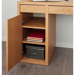 Письменный стол Ikea Micke с дополнительным модулем 105x50 (Имитация Дуба) Thumb