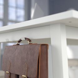 Masa de birou Ikea Mittzon 140x68x105 (Alb) Thumb