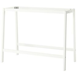 Masa de birou Ikea Mittzon 140x68x105 (Furnir nuc/Alb) Thumb