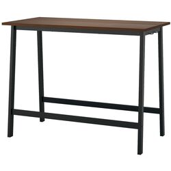 Письменный стол Ikea Mittzon 140x68x105 (Ореховый шпон/Черный) Thumb