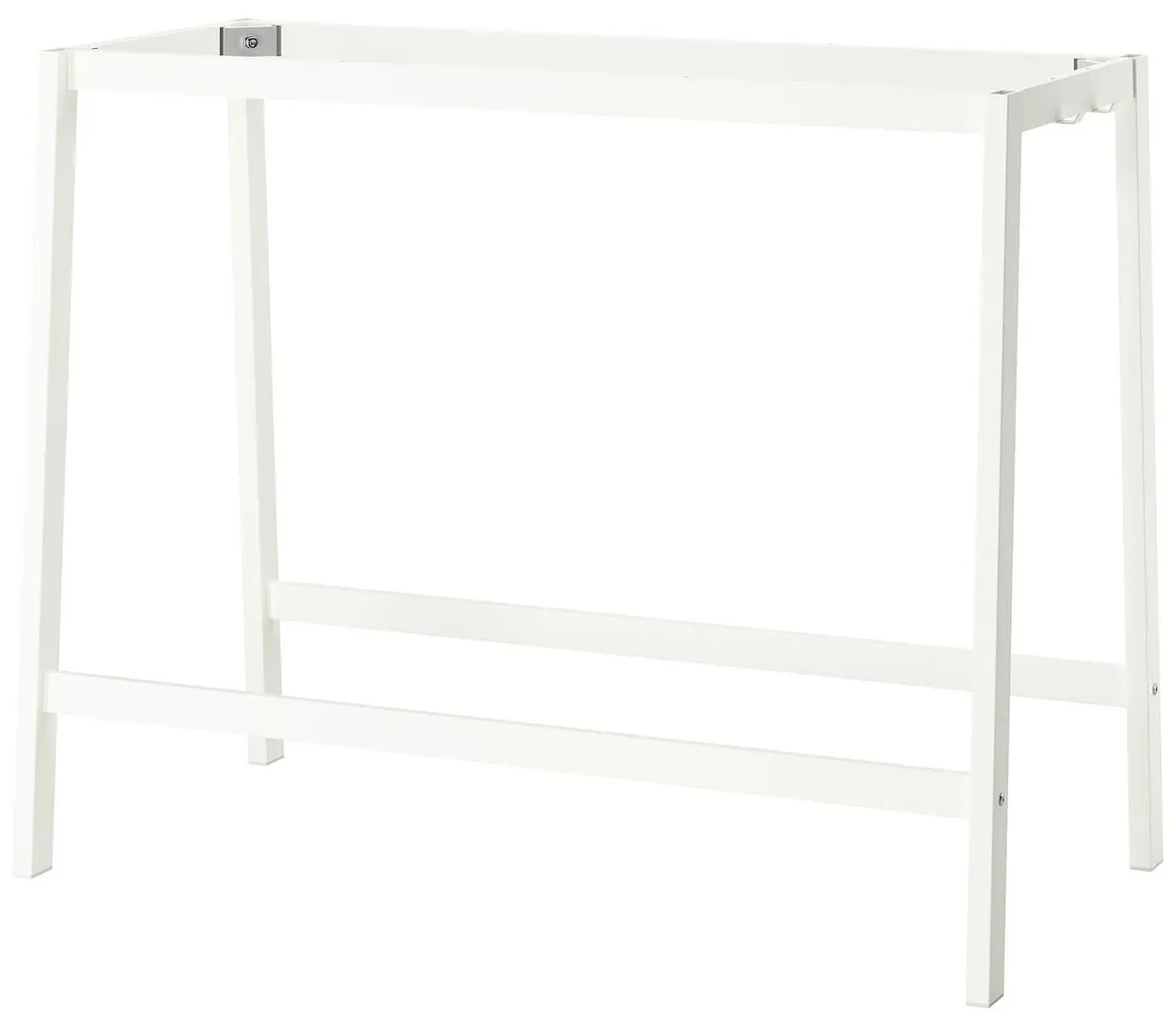 Masa de birou Ikea Mittzon 140x68x105 (Furnir frasin/Alb)