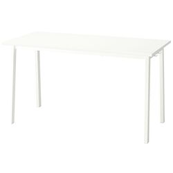 Masa de birou Ikea Mittzon 140x68x75 (Alb) Thumb