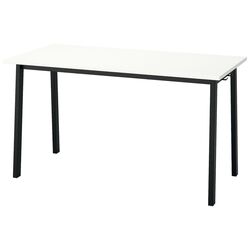 Masa de birou Ikea Mittzon 140x68x75 (Alb/Negru) Thumb