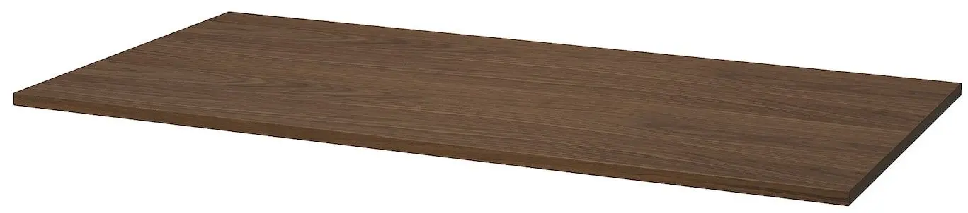 Masa de birou Ikea Mittzon 140x68x75 (Furnir nuc/Alb)