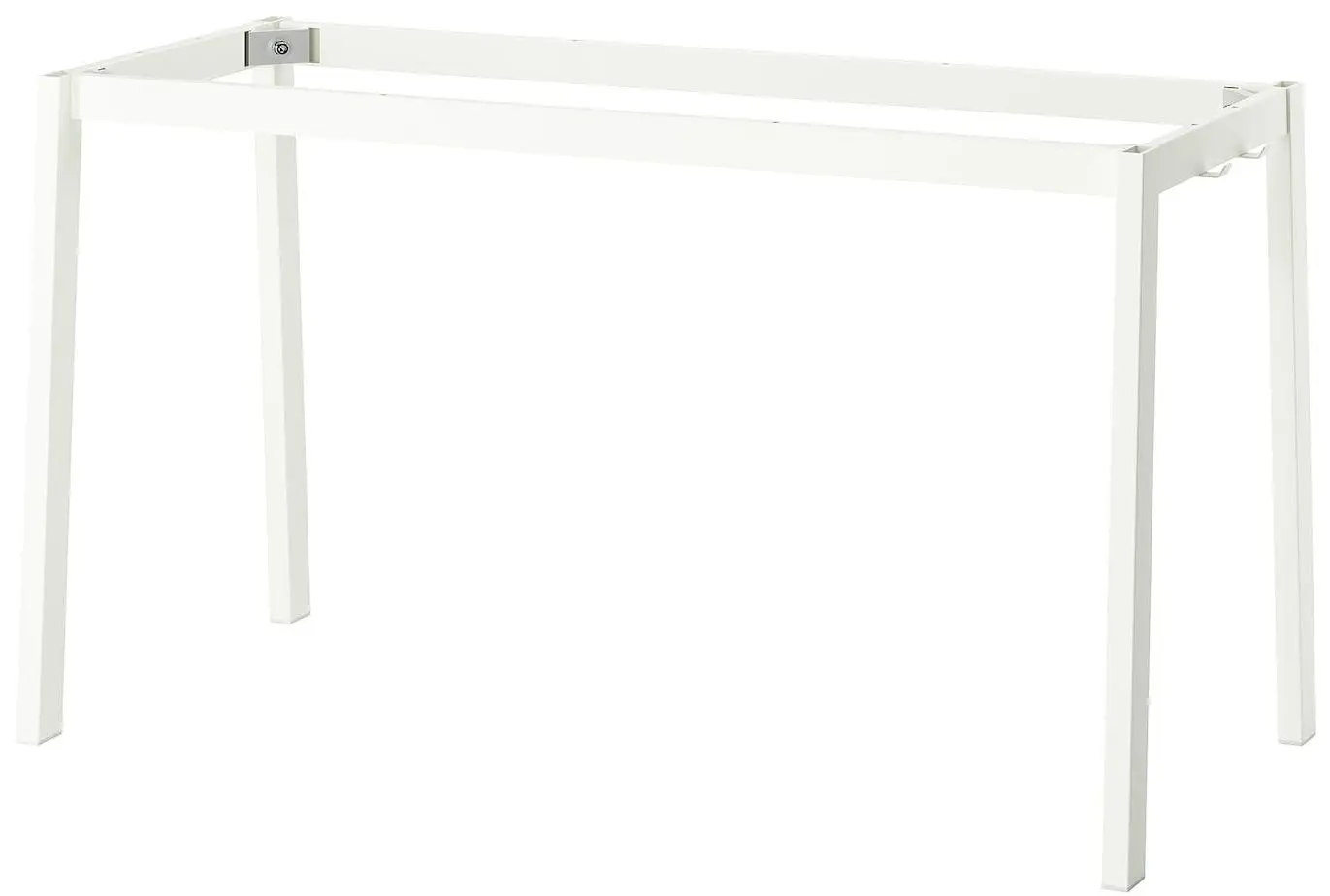 Masa de birou Ikea Mittzon 140x68x75 (Furnir nuc/Alb)