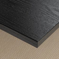 Письменный стол Ikea Mittzon с электрической регулировкой высоты 120x80 (Черный ясеневый шпон/Белый) Thumb
