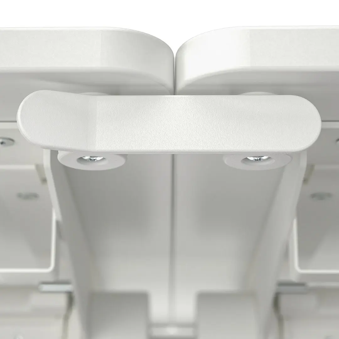 Masa de birou Ikea Mittzon cu roti 140x70 (Alb)