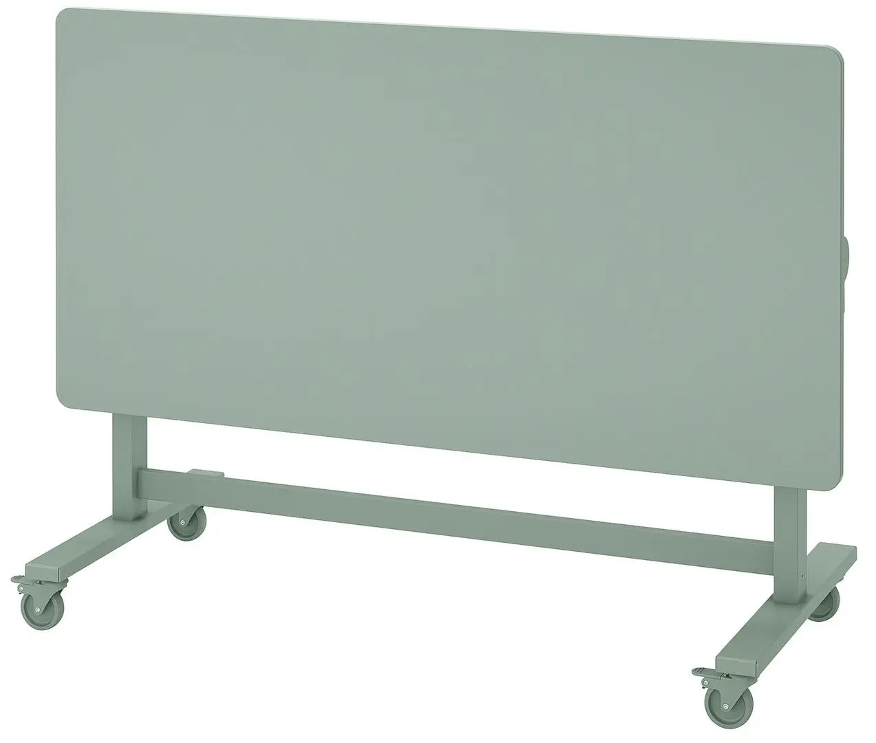 Masa de birou Ikea Mittzon cu roti 140x70 (Verde)