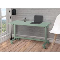 Masa de birou Ikea Mittzon cu roti 140x70 (Verde)