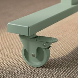 Masa de birou Ikea Mittzon cu roti 140x70 (Verde) Thumb