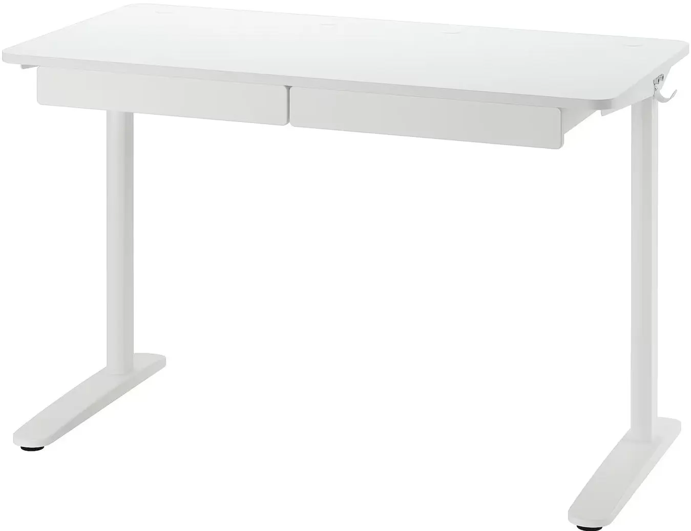 Письменный стол Ikea Relatera 2 ящика 117x60 (Белый)