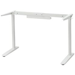 Masa de birou Ikea Relatera avizier/suport carti 117x60 (Alb/Verde deschis) Thumb