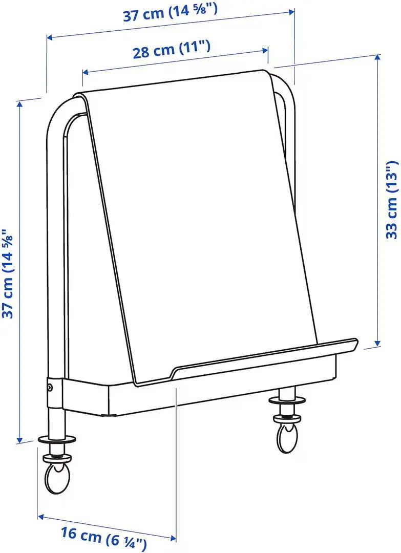 Masa de birou Ikea Relatera avizier/sertar 90x60 (Alb/Verde deschis)