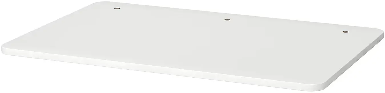 Masa de birou Ikea Relatera inaltime reglabila/2 sertare/suport telefon 117x60 (Alb/Verde deschis)