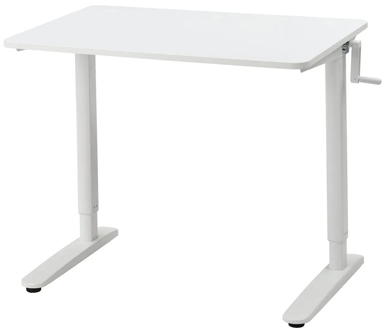 Письменный стол Ikea Relatera регулируемая высота 90x60 (Белый)