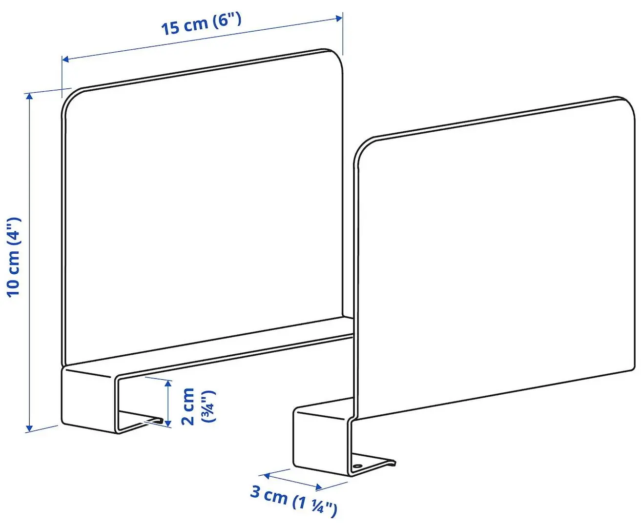 Masa de birou Ikea Relatera inaltime reglabila/avizier 117x60 (Alb/Verde deschis)