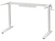 Masa de birou Ikea Relatera inaltime reglabila/avizier 117x60 (Alb/Verde deschis)