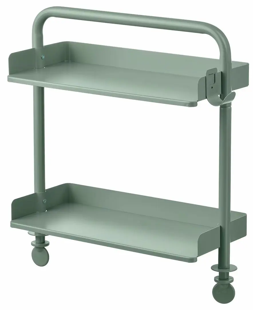 Masa de birou Ikea Relatera inaltime reglabila/raft 117x60 (Alb)