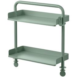 Masa de birou Ikea Relatera inaltime reglabila/etajera 90x60 (Alb/Verde deschis) Thumb