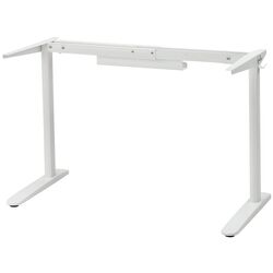 Masa de birou Ikea Relatera etajera 90x60 (Alb/Verde deschis) Thumb