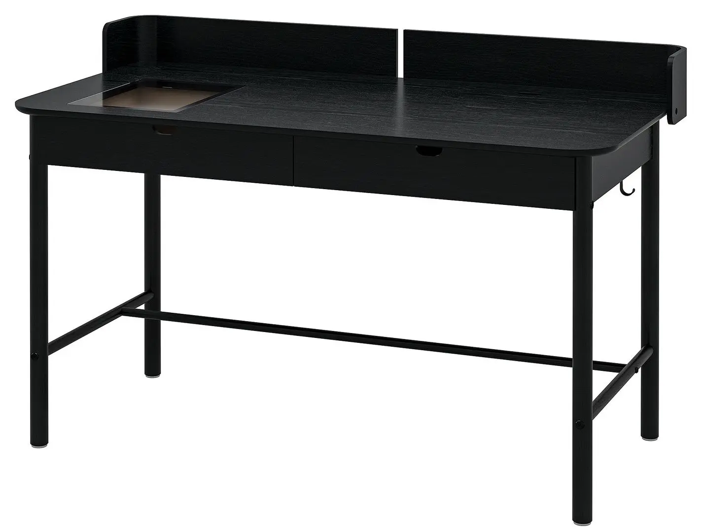 Masa de birou Ikea Ridspo 140x70 (Antracit)