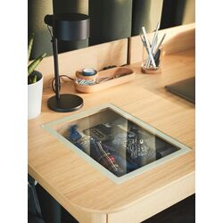 Masa de birou Ikea Ridspo 140x70 (Stejar) Thumb