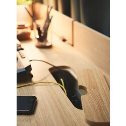 Masa de birou Ikea Ridspo 140x70 (Stejar) Thumb