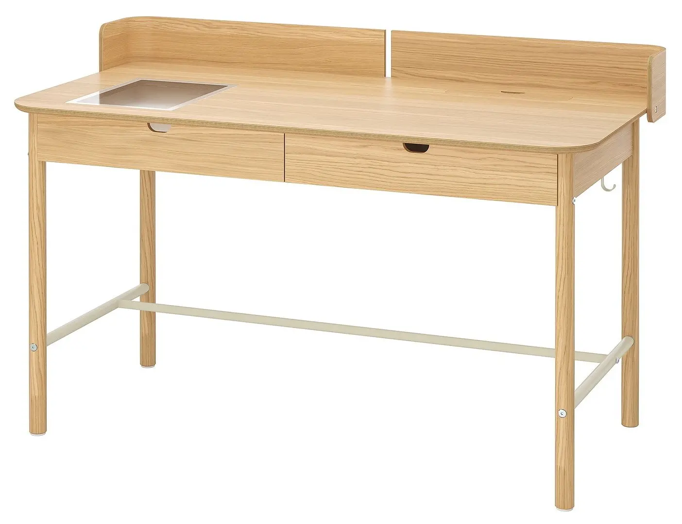 Masa de birou Ikea Ridspo 140x70 (Stejar)